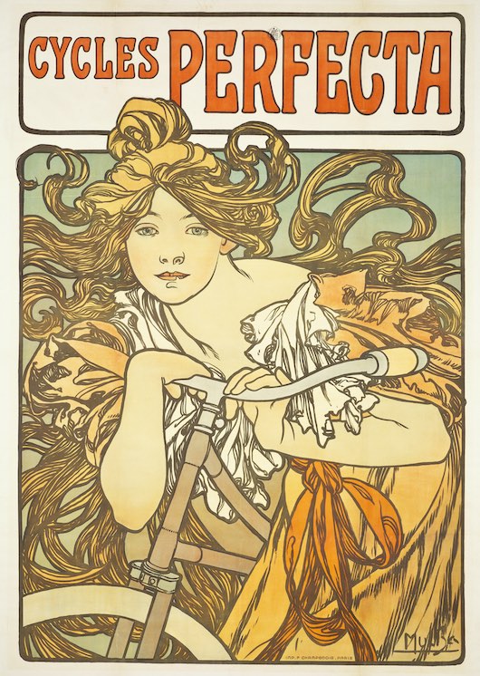 Cycles Perfecta (1902) by Alphonse Mucha